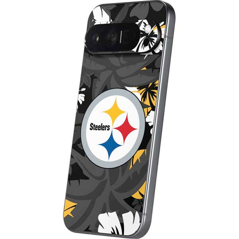 NFL Pittsburgh Steelers Tropical Print Pixel 9 Pro XL Skin